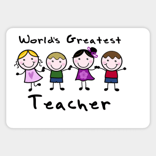 World's Greatest Teacher Sticker